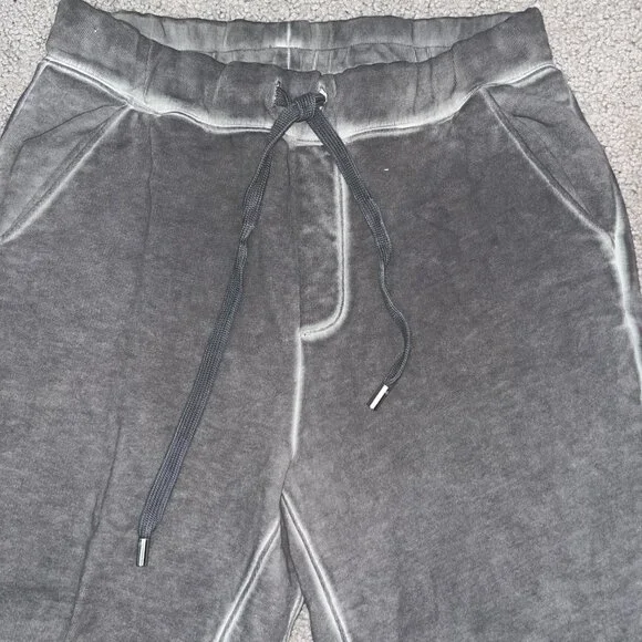 VERONICA BEARD PRESLEE SWEATPANT JOGGER 100% PIMA COTTON in CHARCOAL - EUC -  L - Picture 3 of 13
